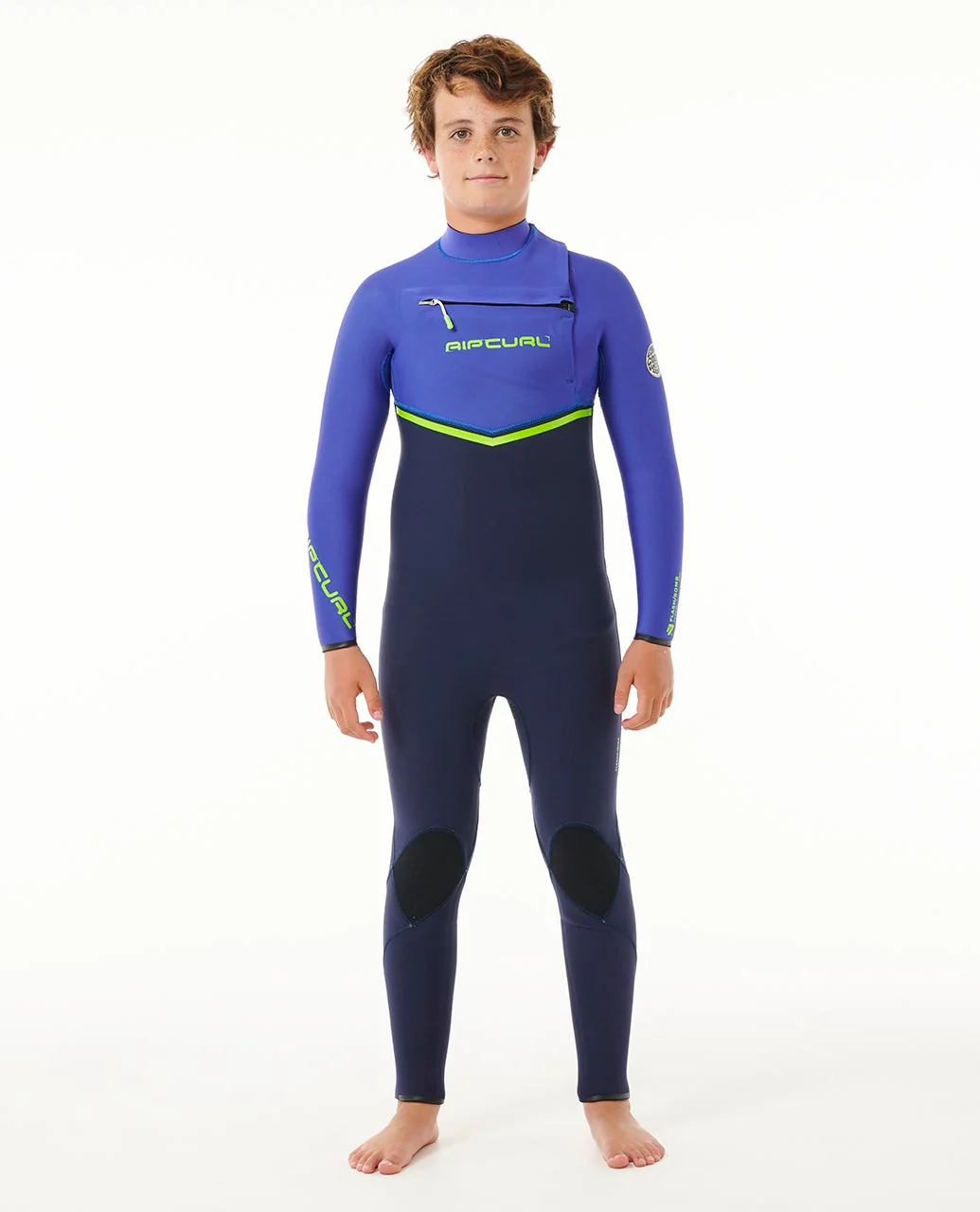 Kids Flashbomb 3/2 Chest Zip Wetsuit