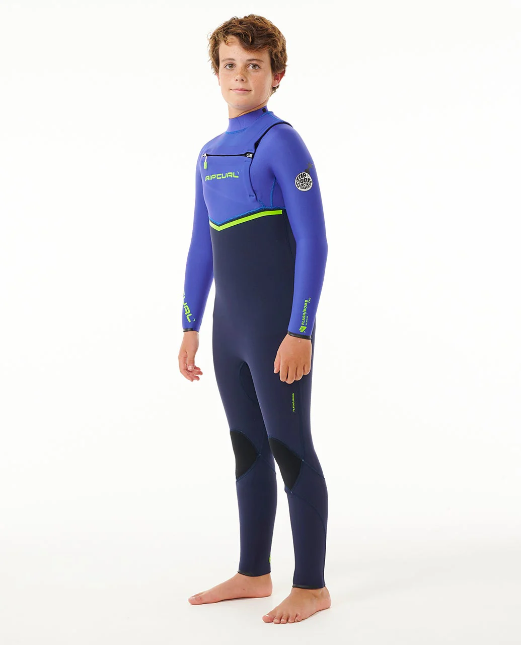 Kids Flashbomb 3/2 Chest Zip Wetsuit - Image 2