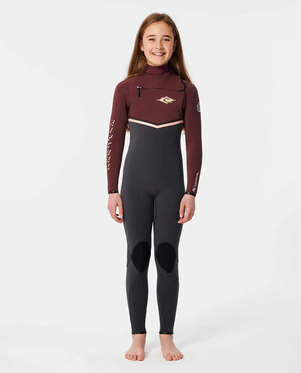 Kids Flashbomb 4/3 Chest Zip Wetsuit