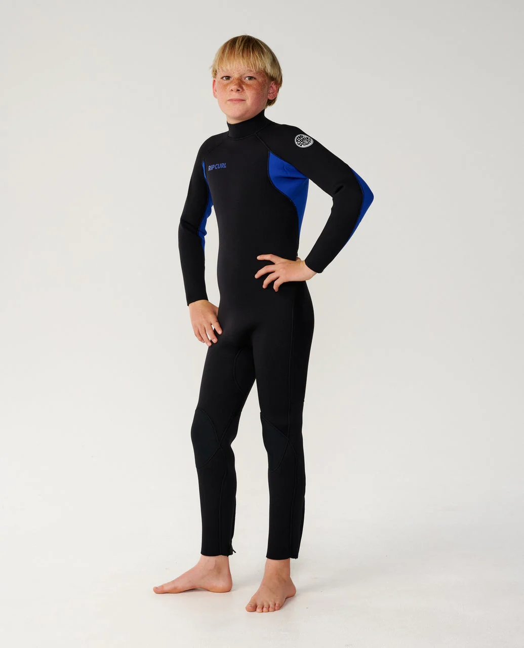 Kids Trad Back Zip 3/2 Wetsuit - Image 2