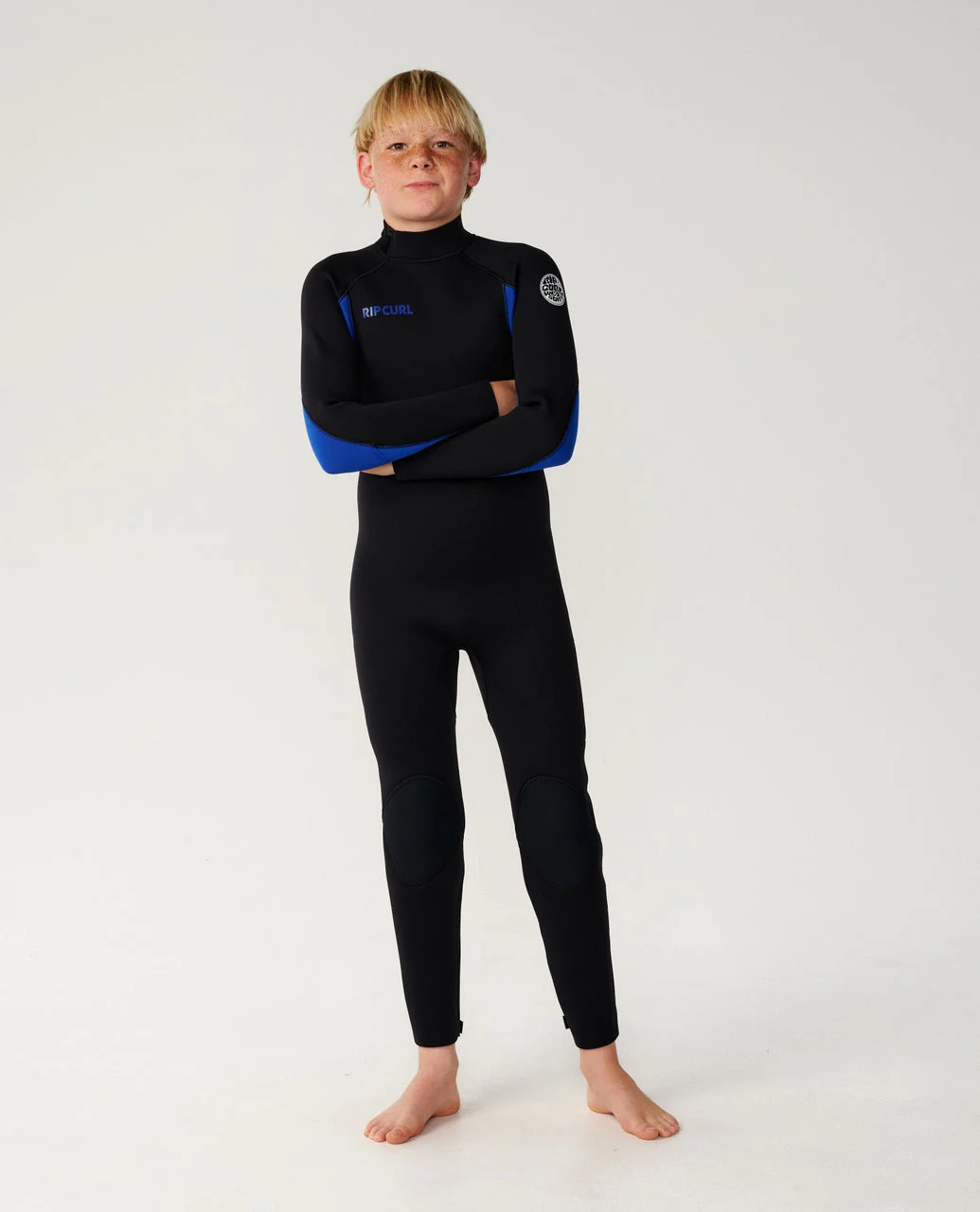 Kids Trad Back Zip 4/3 Wetsuit - Image 4