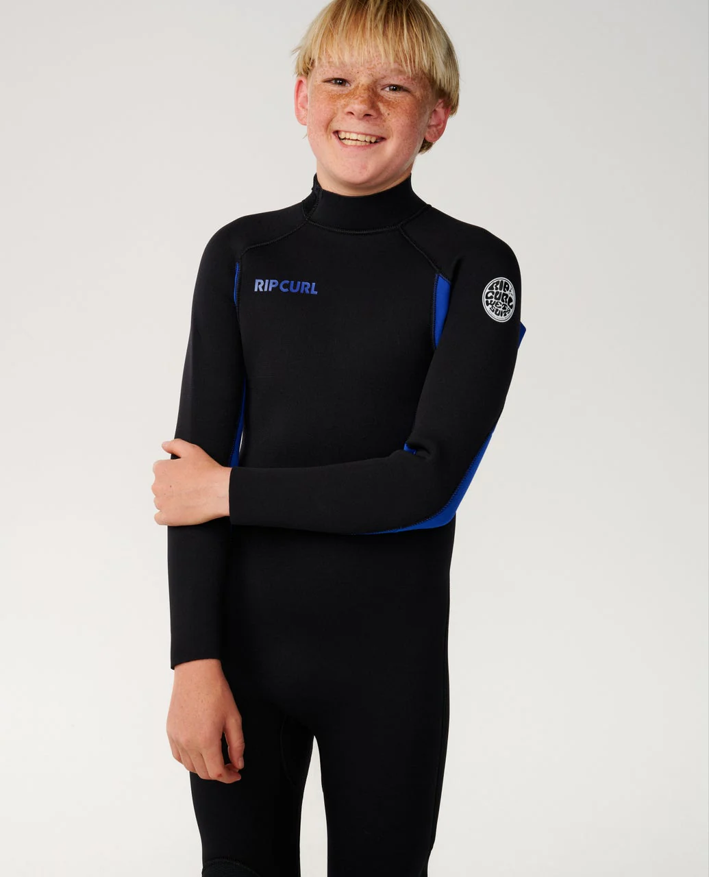 Kids Trad Back Zip 4/3 Wetsuit - Image 6