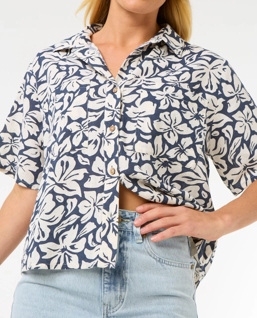 Las Dalias Short Sleeve Shirt - Image 10