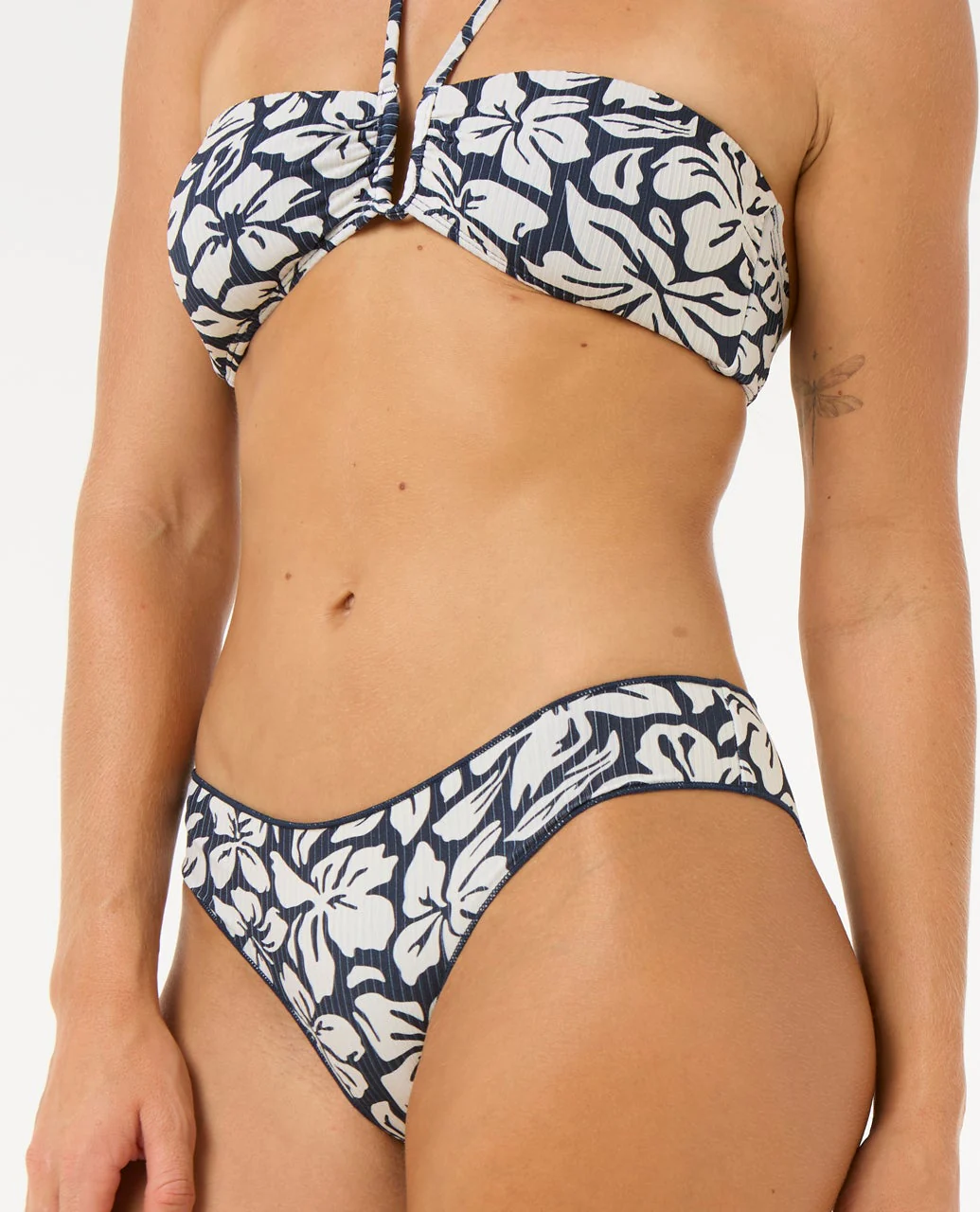 Las Flores Cheeky Coverage Hipster Bikini Bottom - Image 5