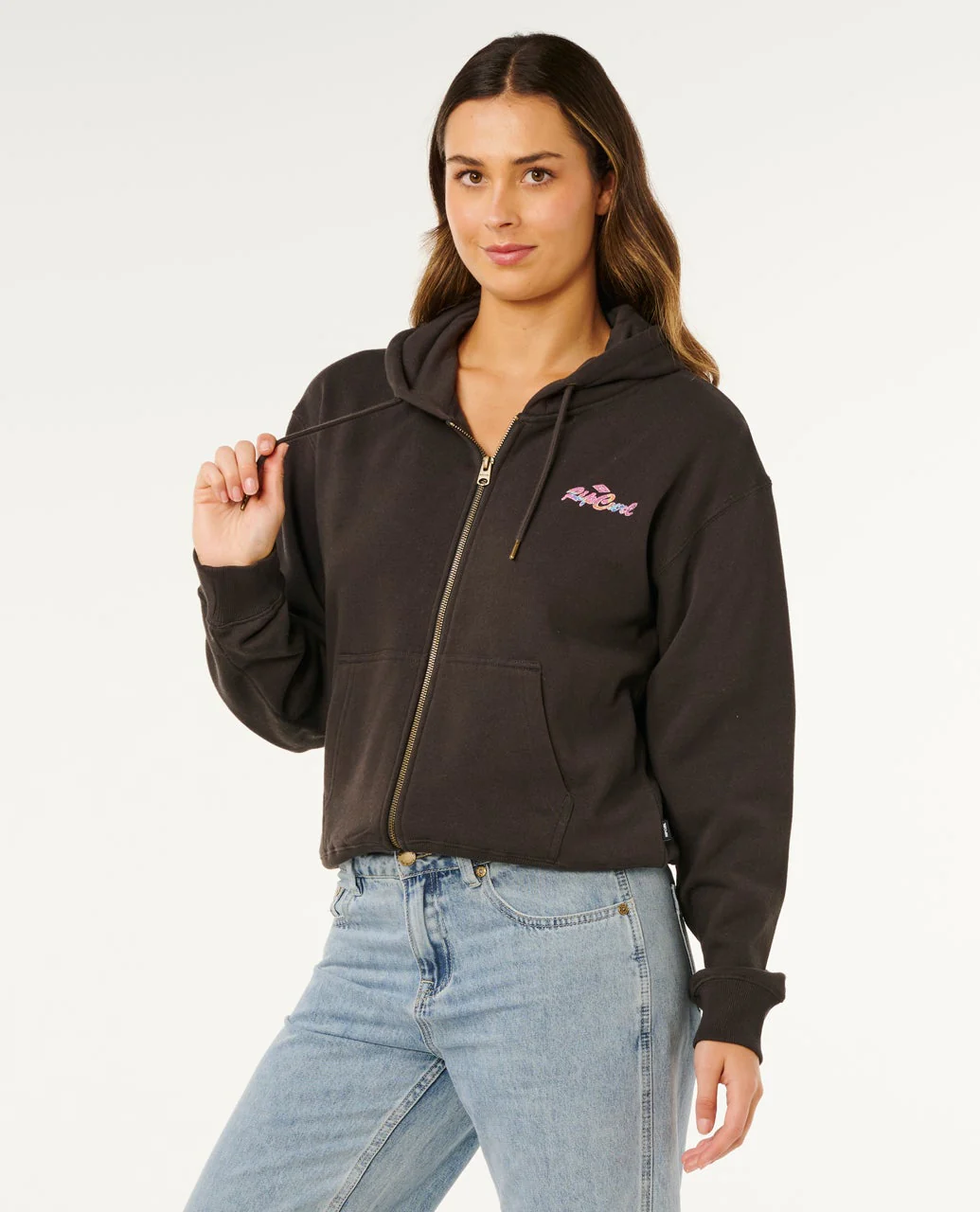 Lay Day Relaxed Zip Through Fleece - Image 2