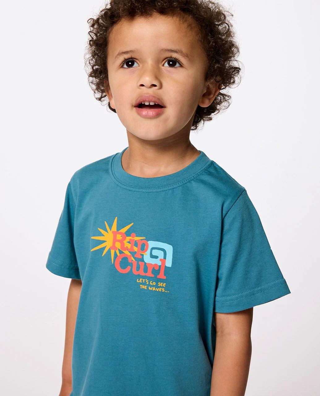 Let's See The Waves Tee - Kids - Image 4