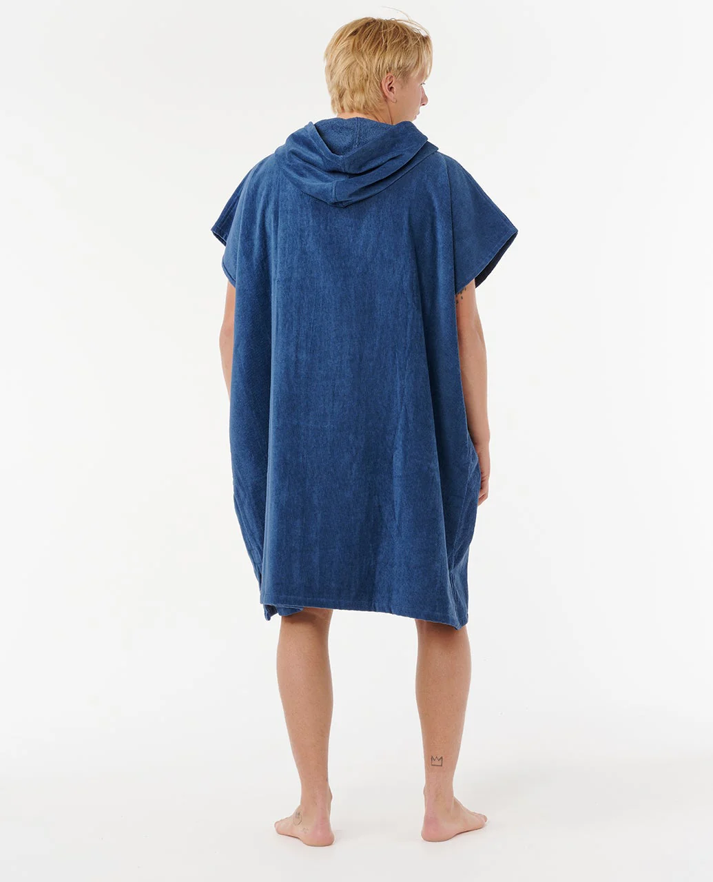Logo Hooded Towel Poncho - Image 3