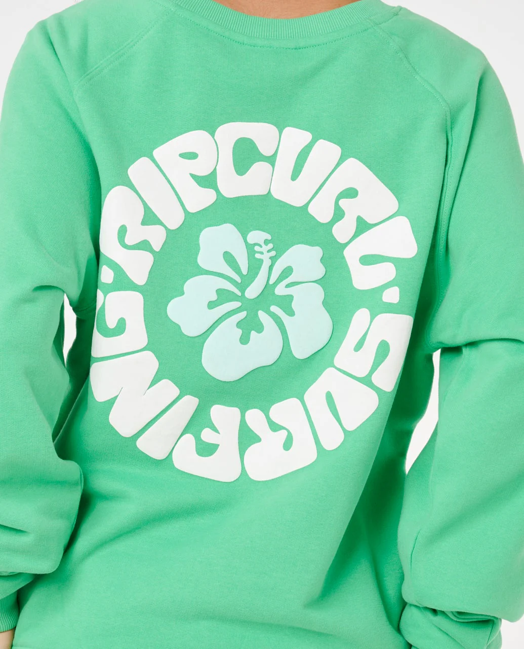 Luxe Surf Raglan Relaxed Crew - Image 9
