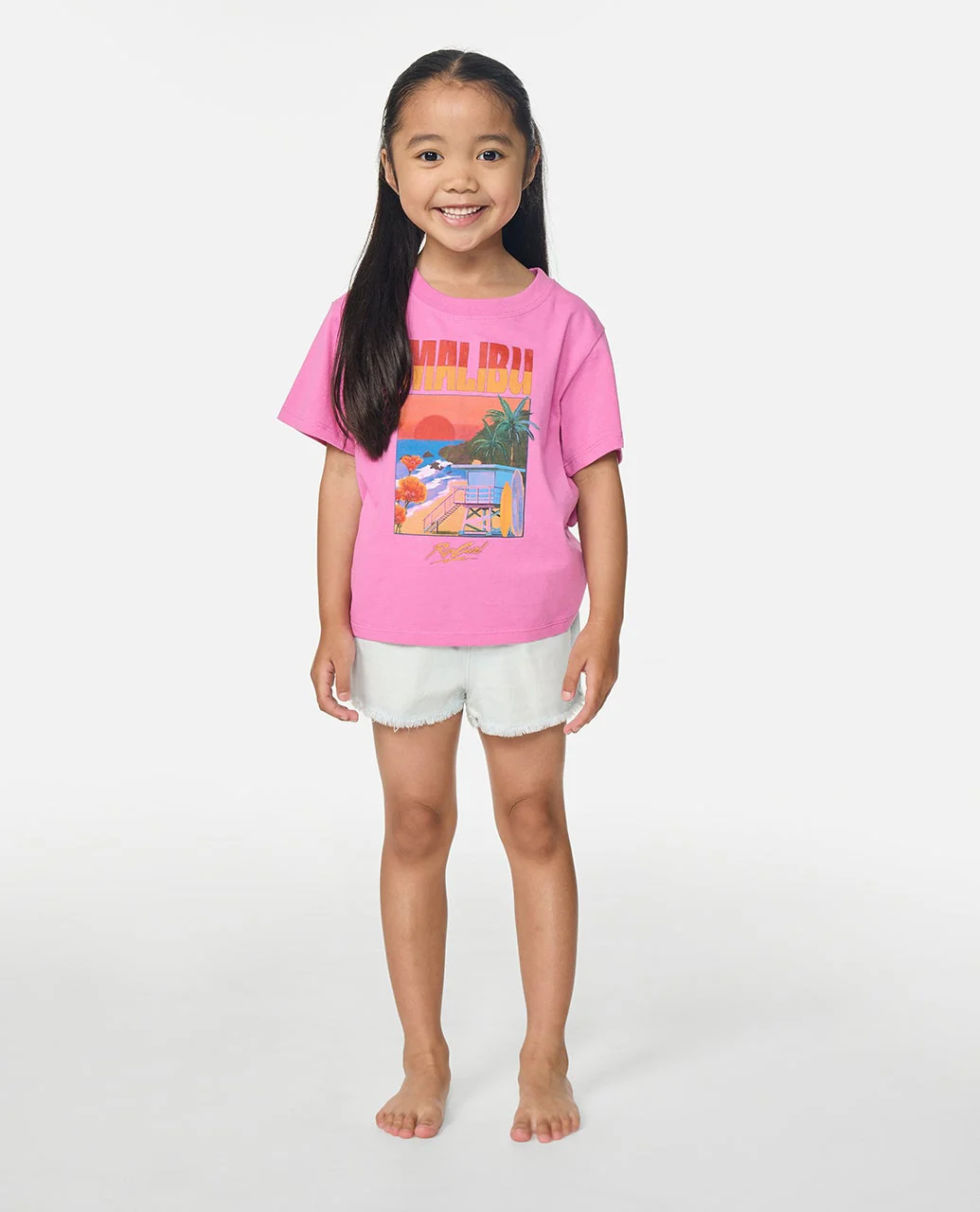 Malibu Relaxed Tee Girl - Image 3