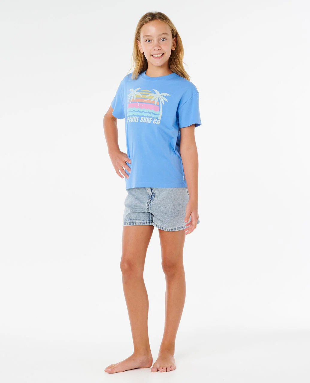 Malibu Relaxed Tee Girl - Image 4