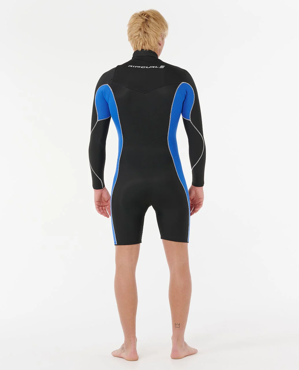 Mens Dawn Patrol 2/2 Long Sleeve Chest Zip Springsuit - Image 6