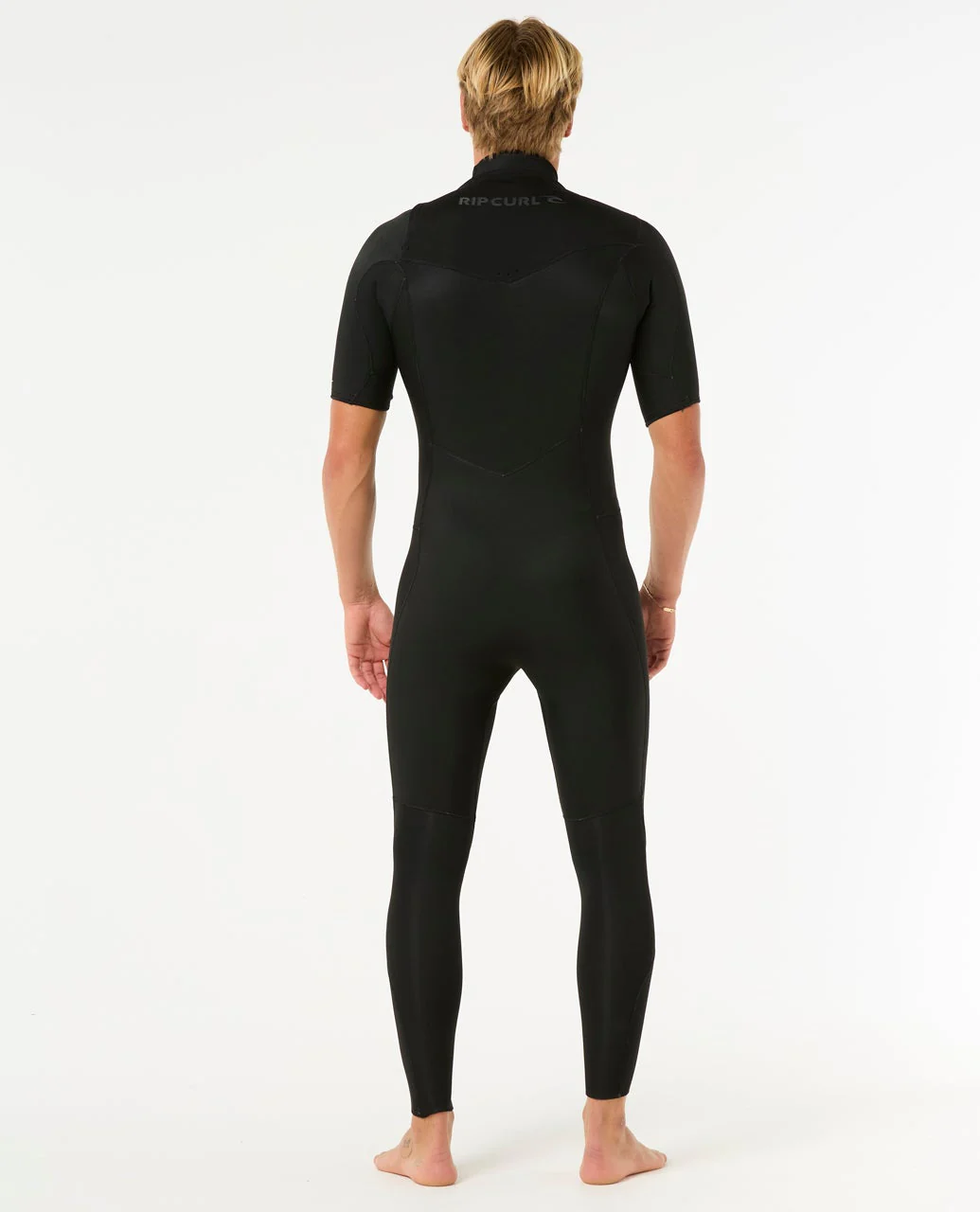 Mens Dawn Patrol 2/2 Short Sleeve Chest Zip Wetsuit - Image 3