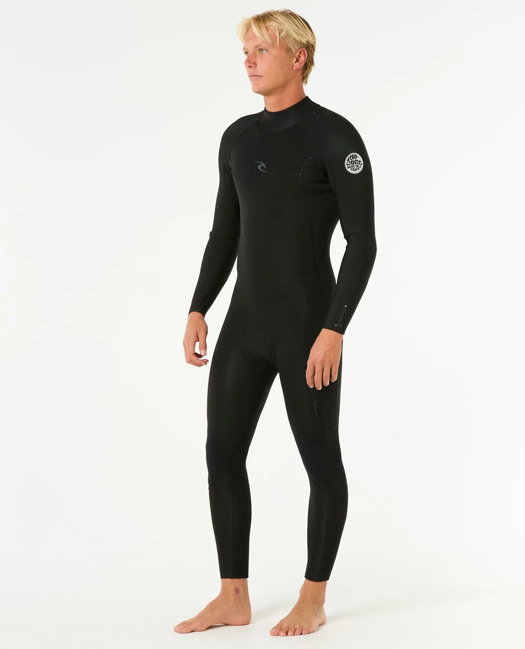 Mens Dawn Patrol 3/2 Back Zip Wetsuit - Image 2