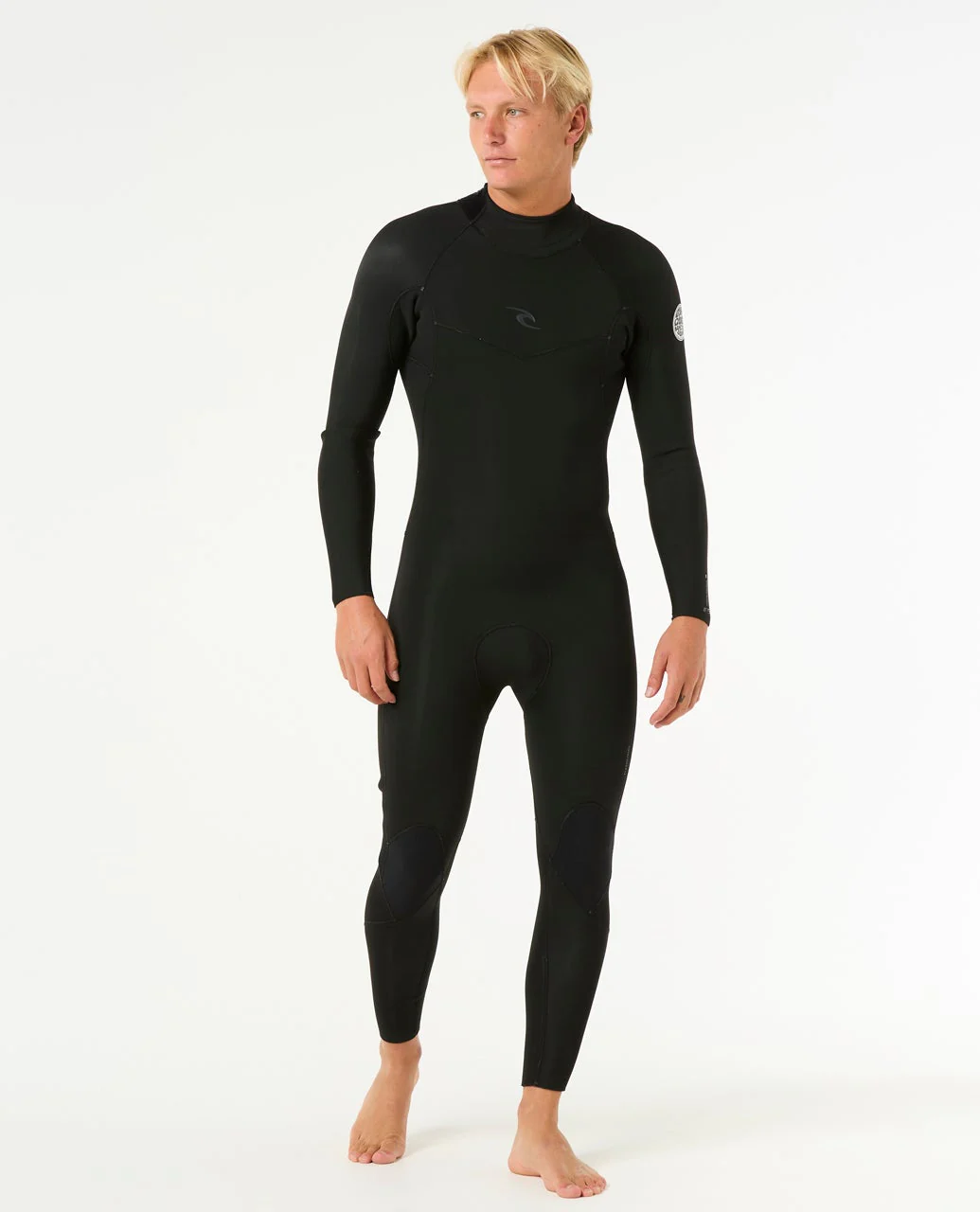Mens Dawn Patrol 3/2 Back Zip Wetsuit - Image 4