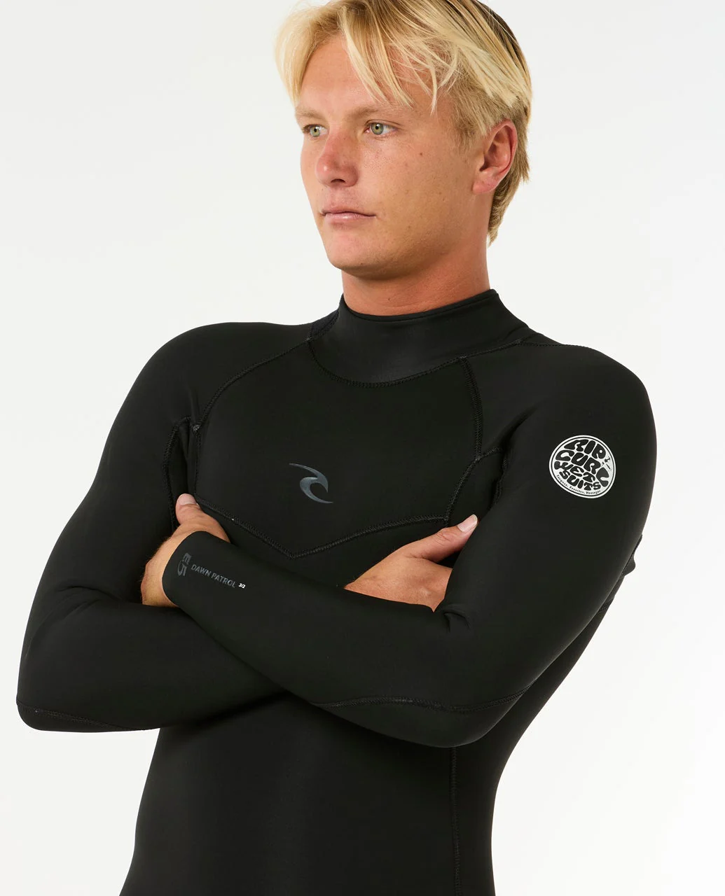 Mens Dawn Patrol 3/2 Back Zip Wetsuit - Image 6