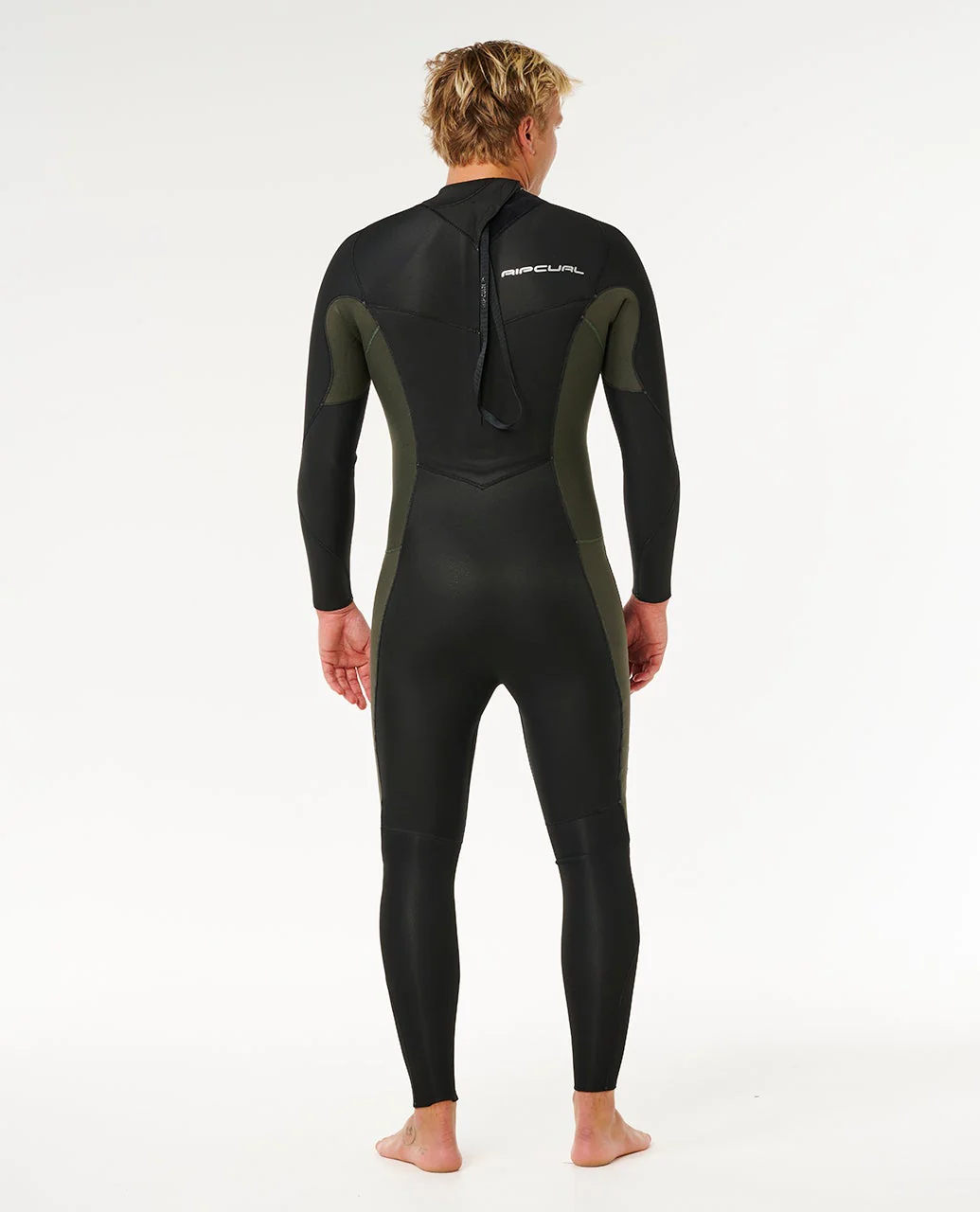 Mens Dawn Patrol 4/3 Back Zip Steamer Wetsuit - Image 3