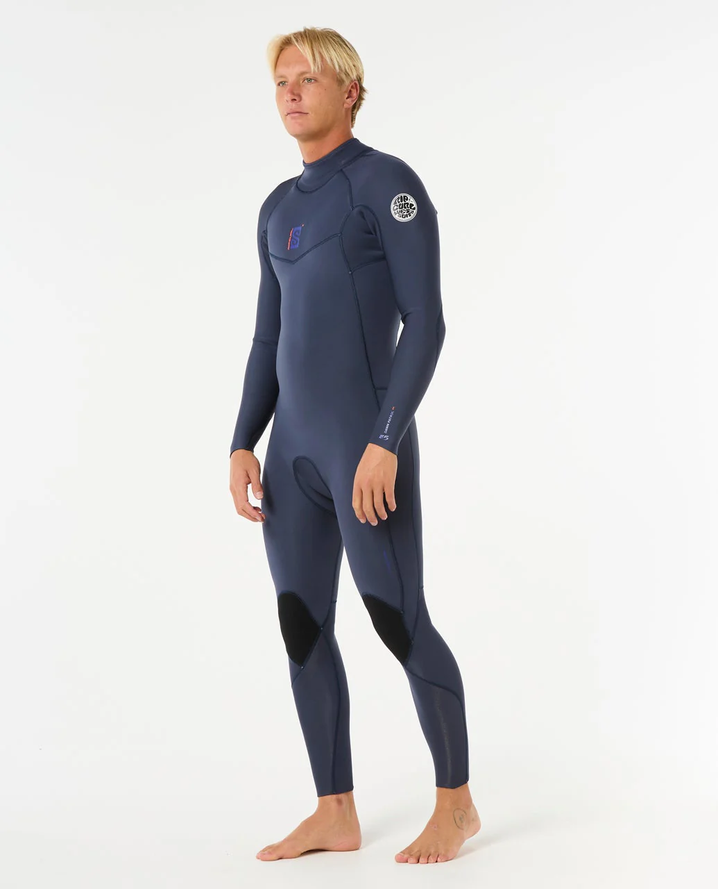 Mens Dawn Patrol 4/3 Back Zip Steamer Wetsuit - Image 2