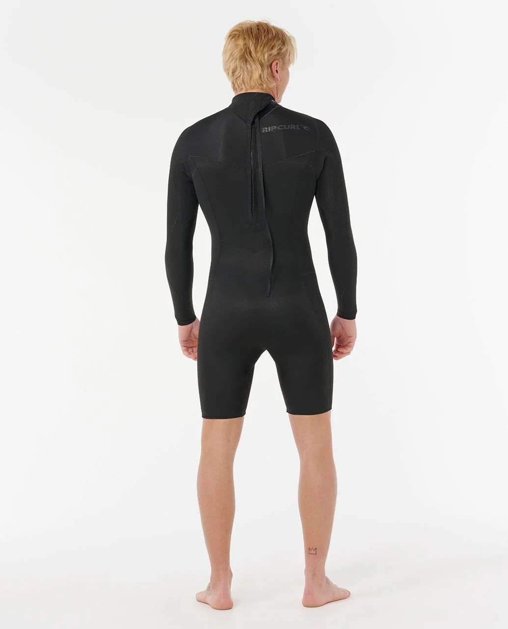 Mens Dawn Patrol Long Sleeve Back Zip Springsuit - Image 3