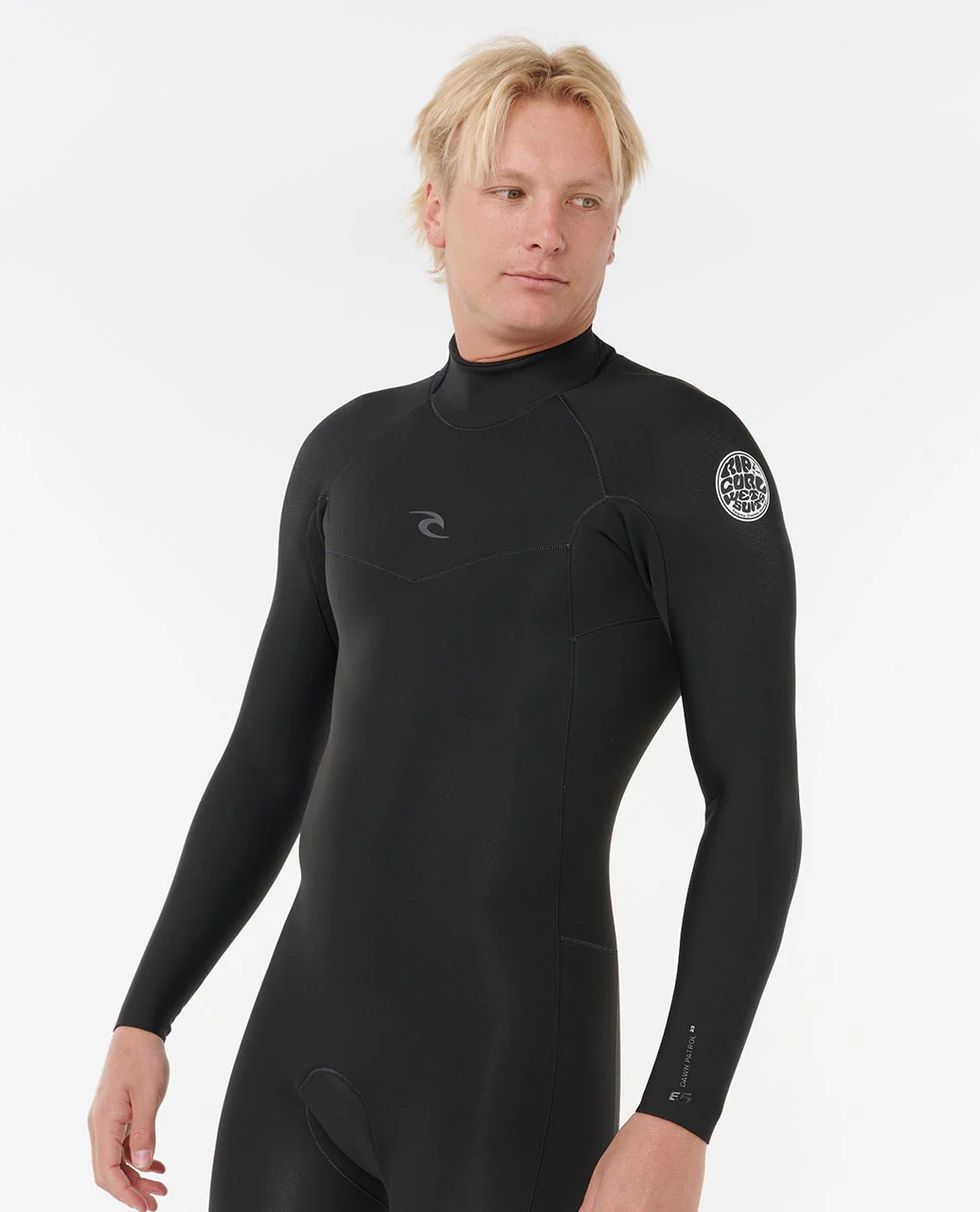 Mens Dawn Patrol Long Sleeve Back Zip Springsuit - Image 5