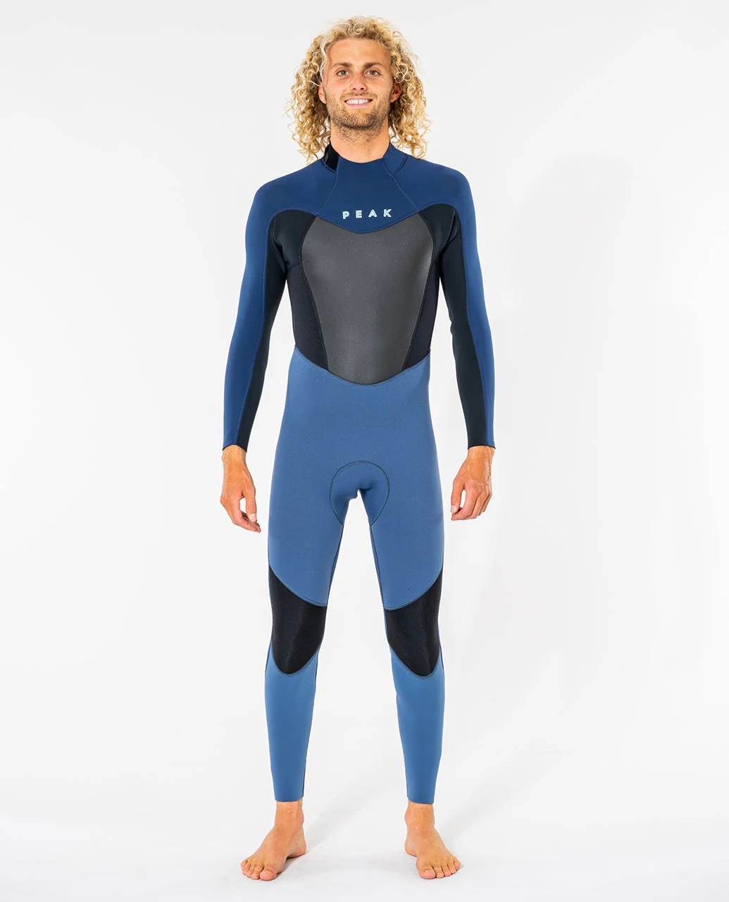 Men's Peak Energy 3/2 Flat Lock Back Zip Wetsuit - Image 3