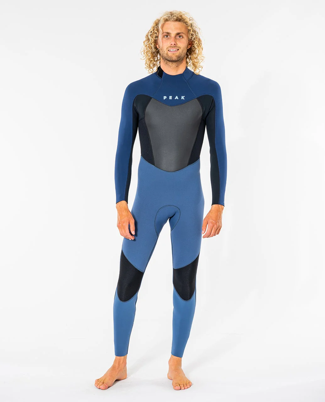 Men's Peak Energy 3/2 Flat Lock Back Zip Wetsuit - Image 4