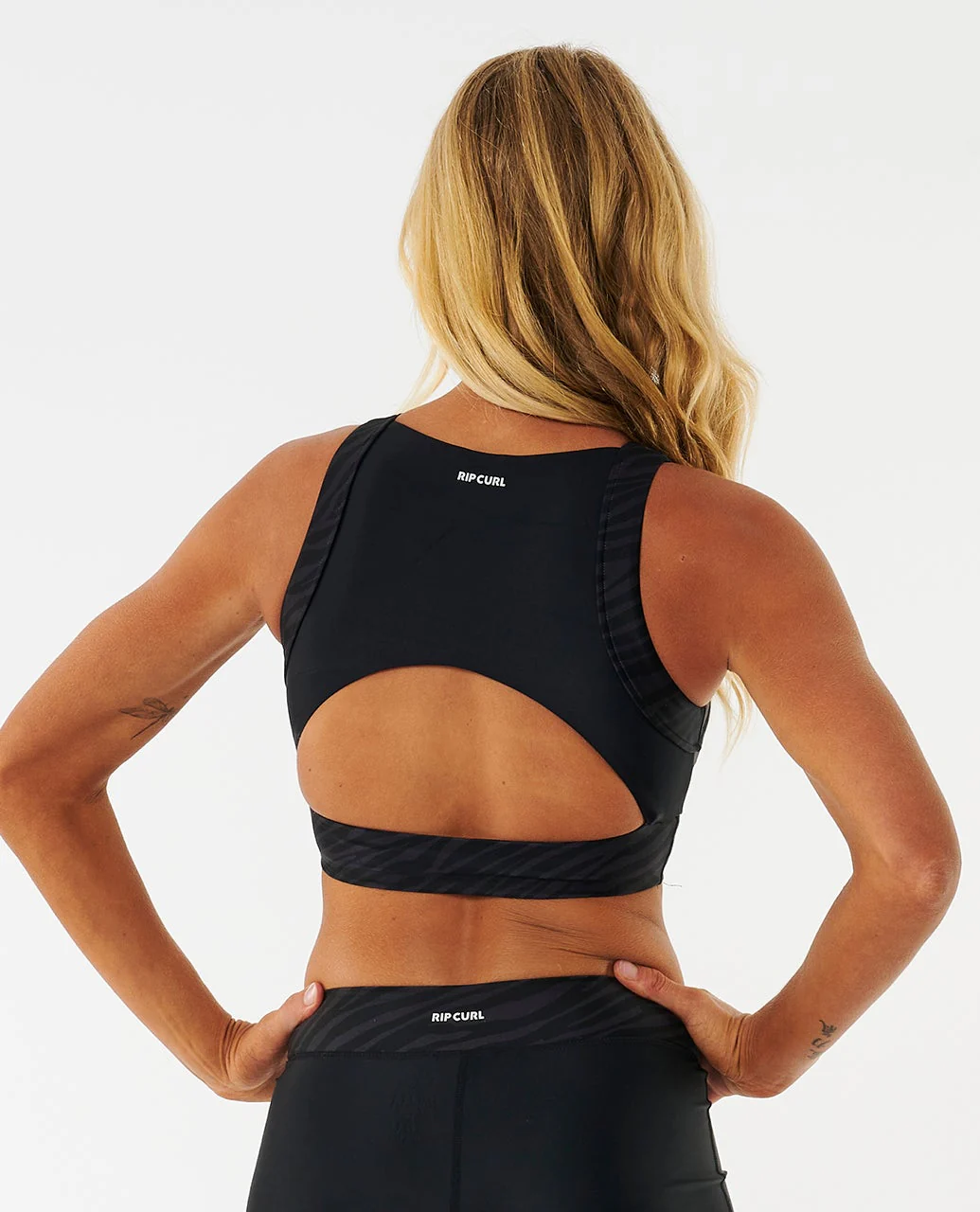 Mirage Hi Neck Crop - Image 3