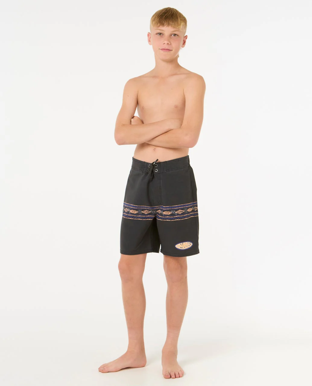 Mirage Raw Energy Geo Boardshorts - Kids - Image 4