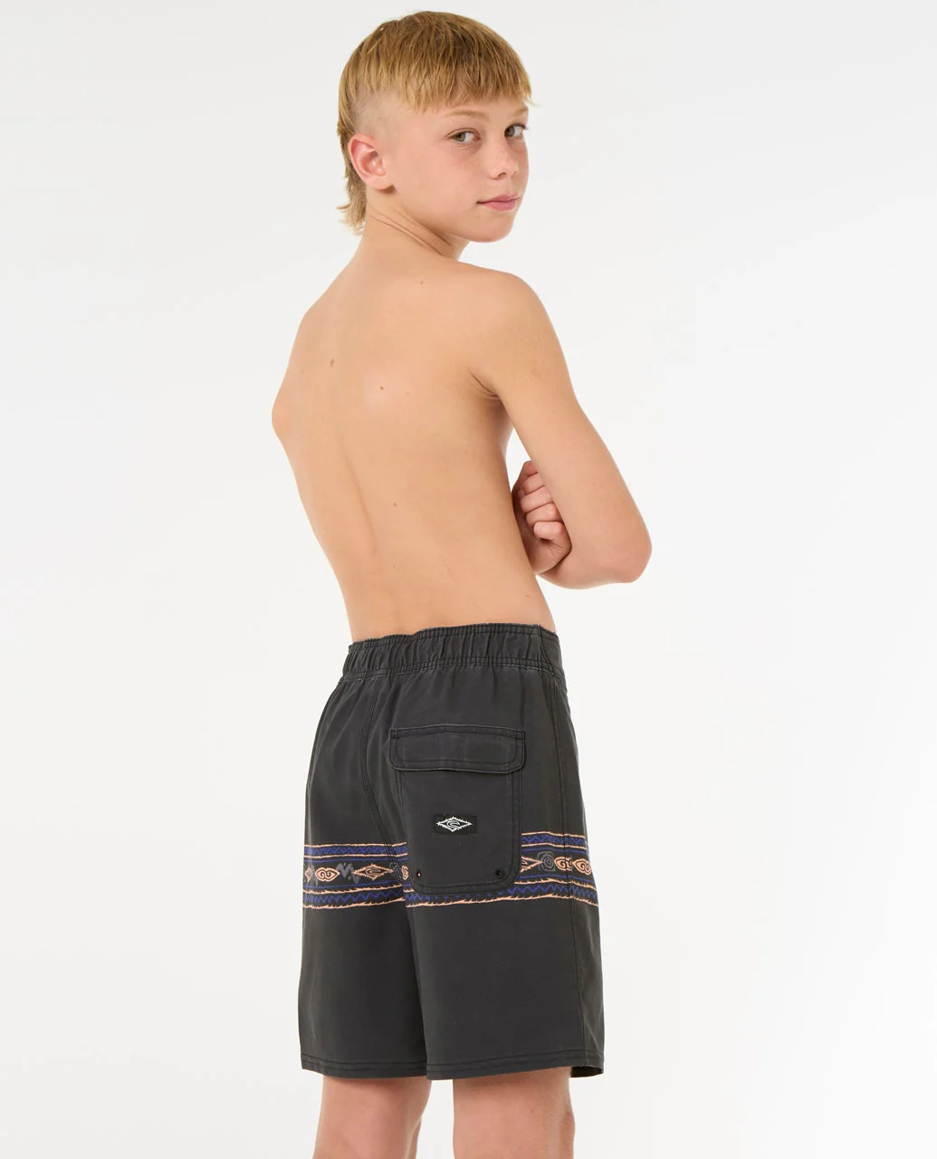 Mirage Raw Energy Geo Boardshorts - Kids - Image 6