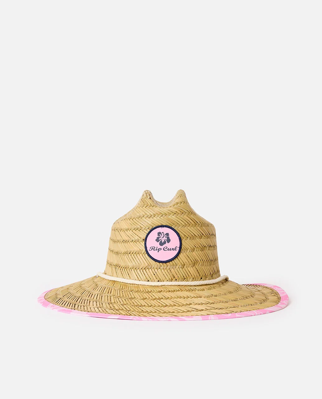 Mixed Straw Sun Hat - Girls - Image 2