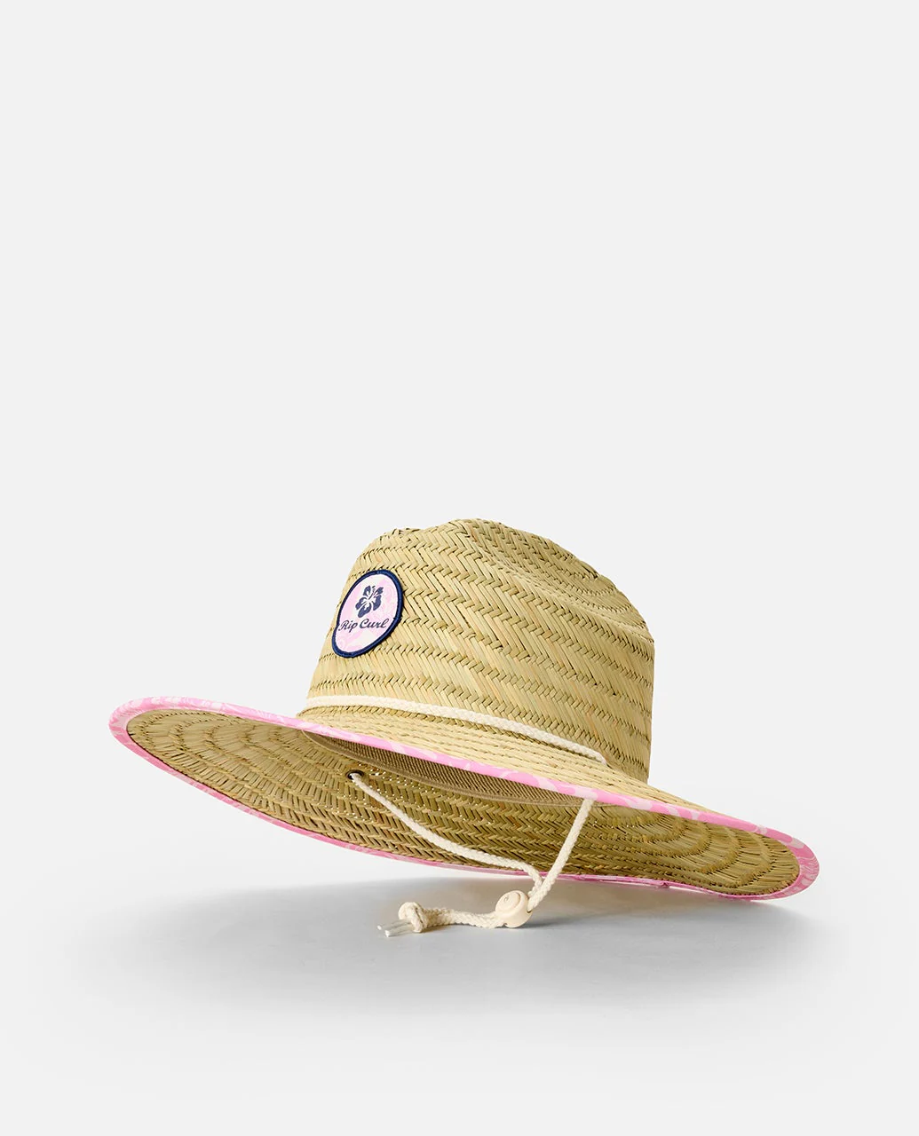 Mixed Straw Sun Hat - Girls - Image 4