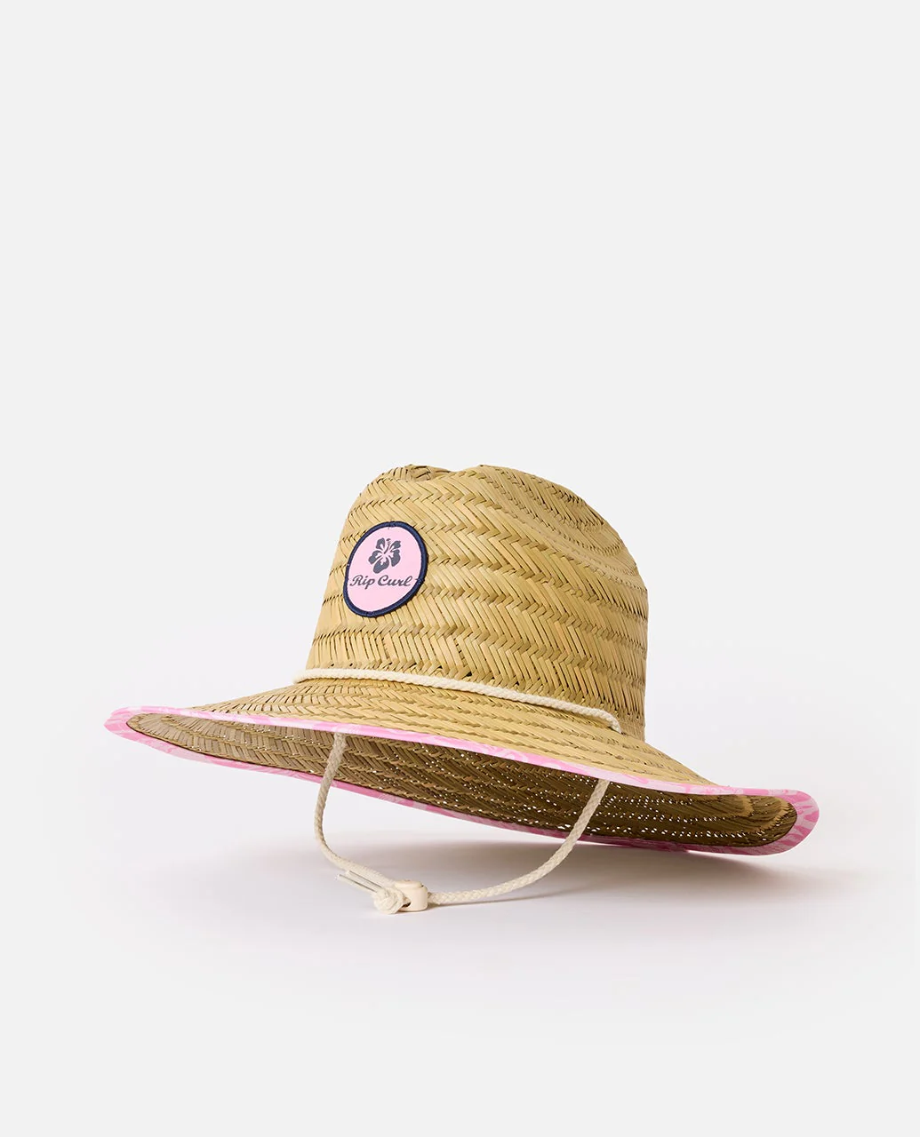 Mixed Straw Sun Hat - Girls - Image 5