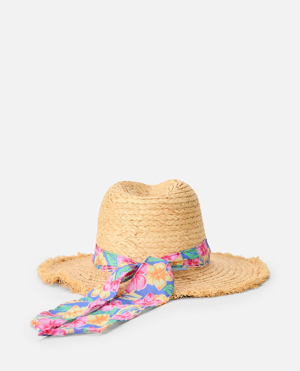 Mixed Straw UPF Panama Hat - Image 3