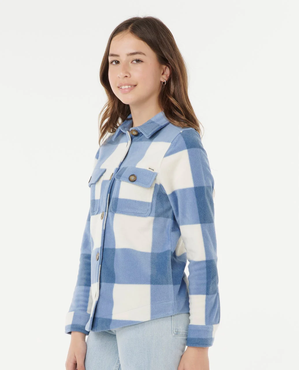 Neon Isles Fleece Long Sleeve Shirt - Kids - Image 2