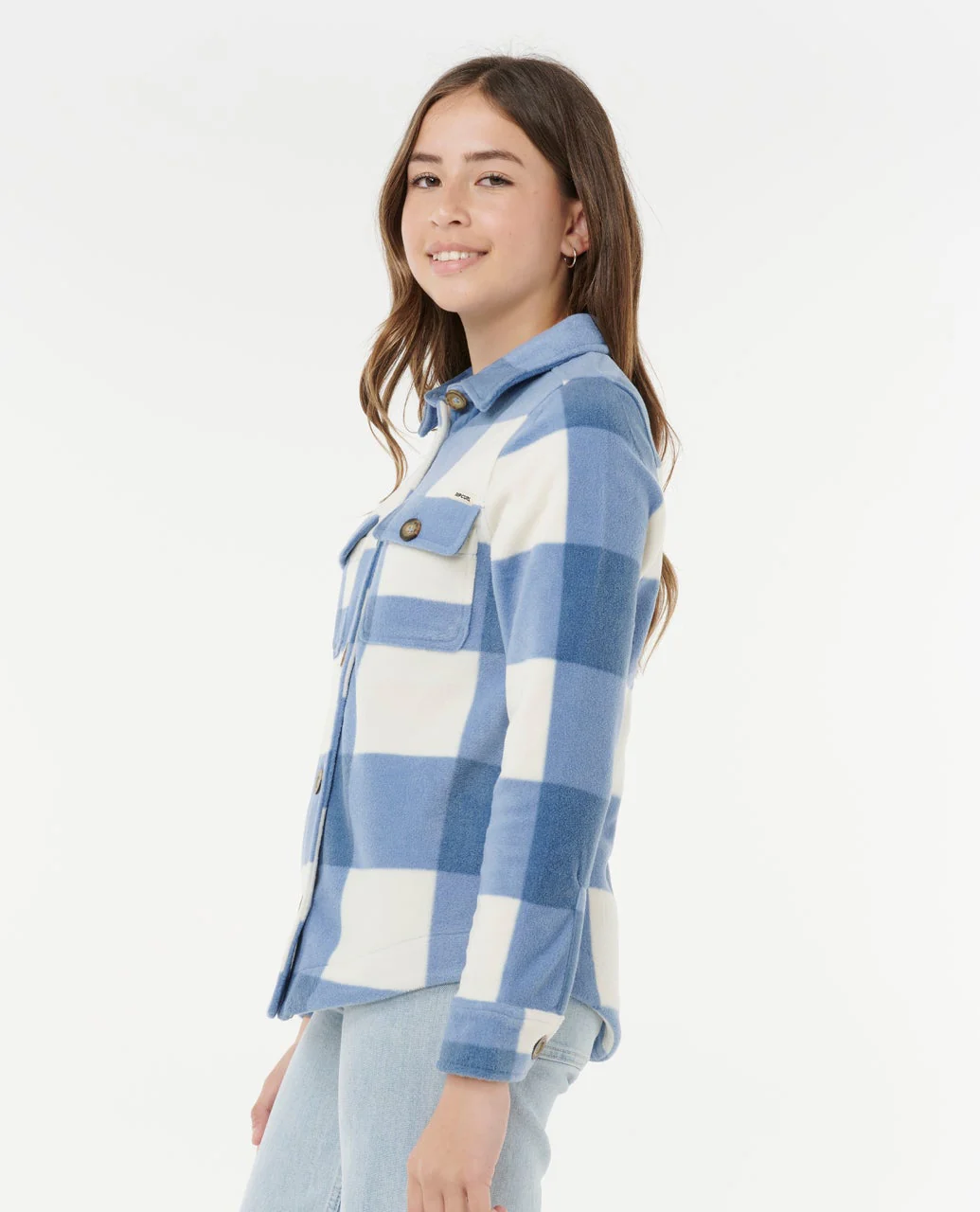 Neon Isles Fleece Long Sleeve Shirt - Kids - Image 5
