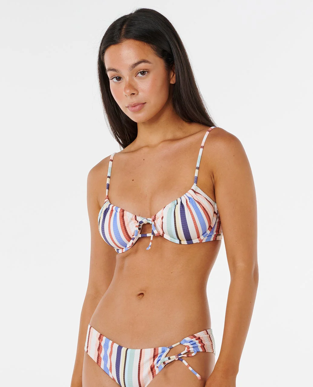 Oceanic Stripe D-E Bikini Top - Image 8