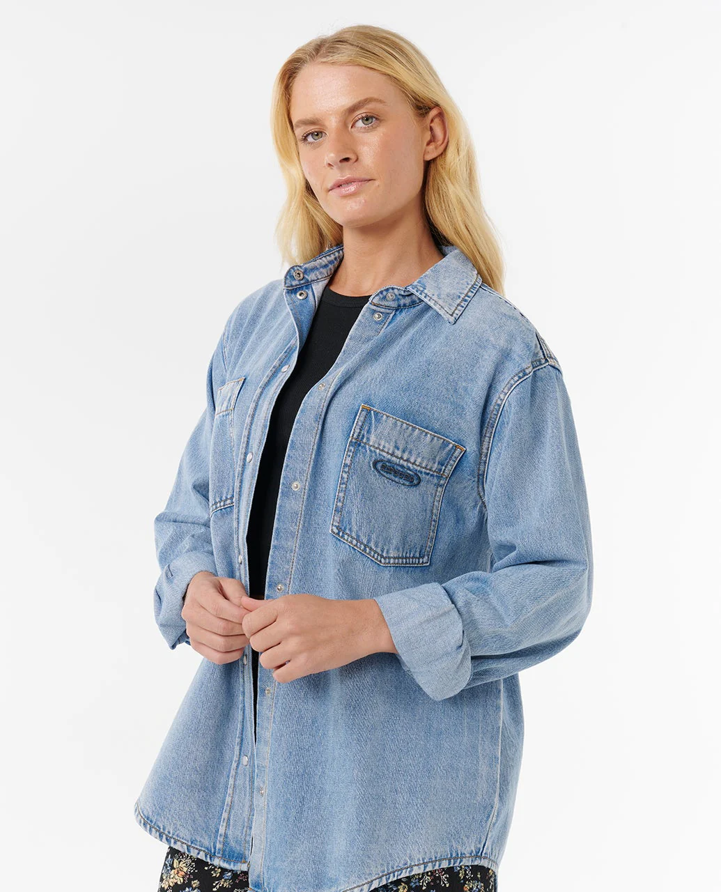 Pacific Rider Denim Shirt - Image 5