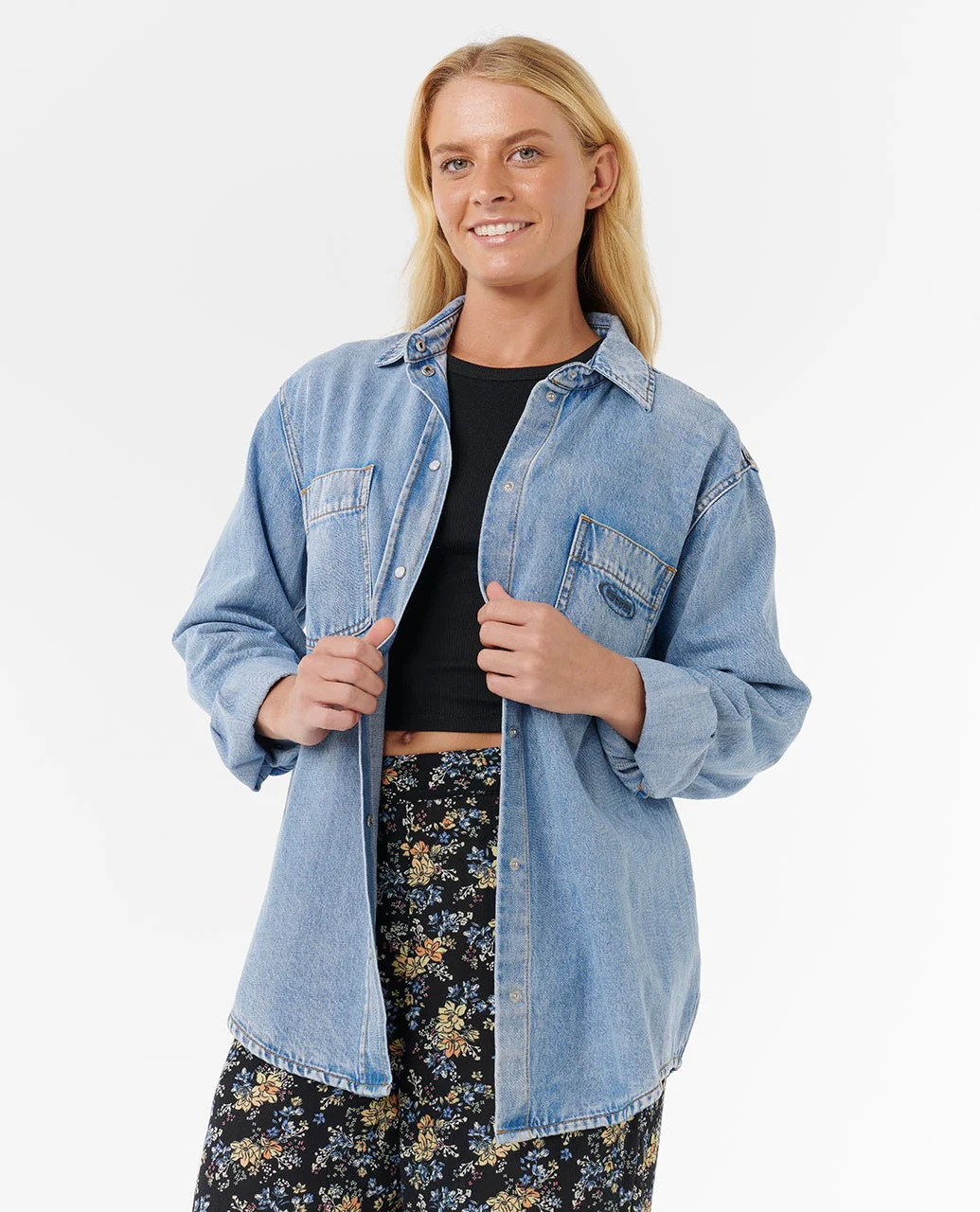 Pacific Rider Denim Shirt - Image 6