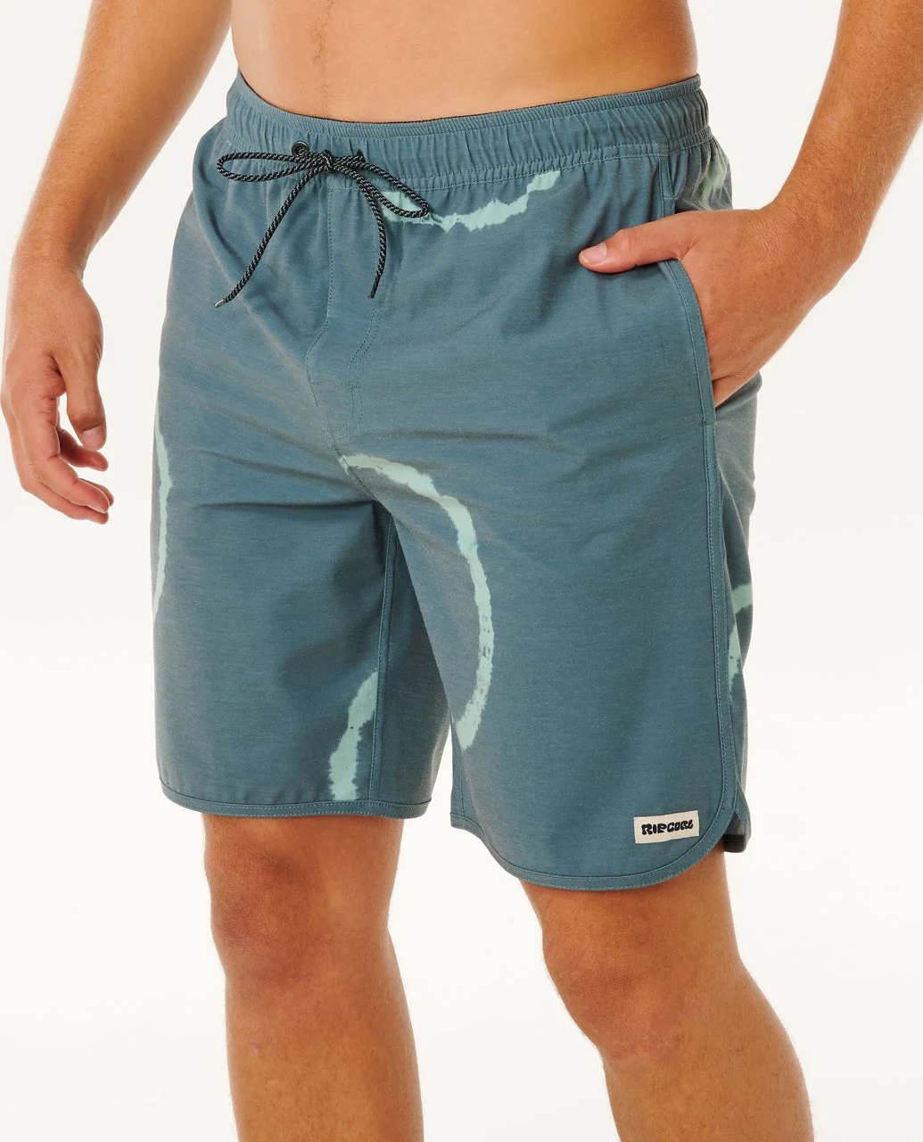 Pacific Rinse Dye Volley Boardshort - Image 6