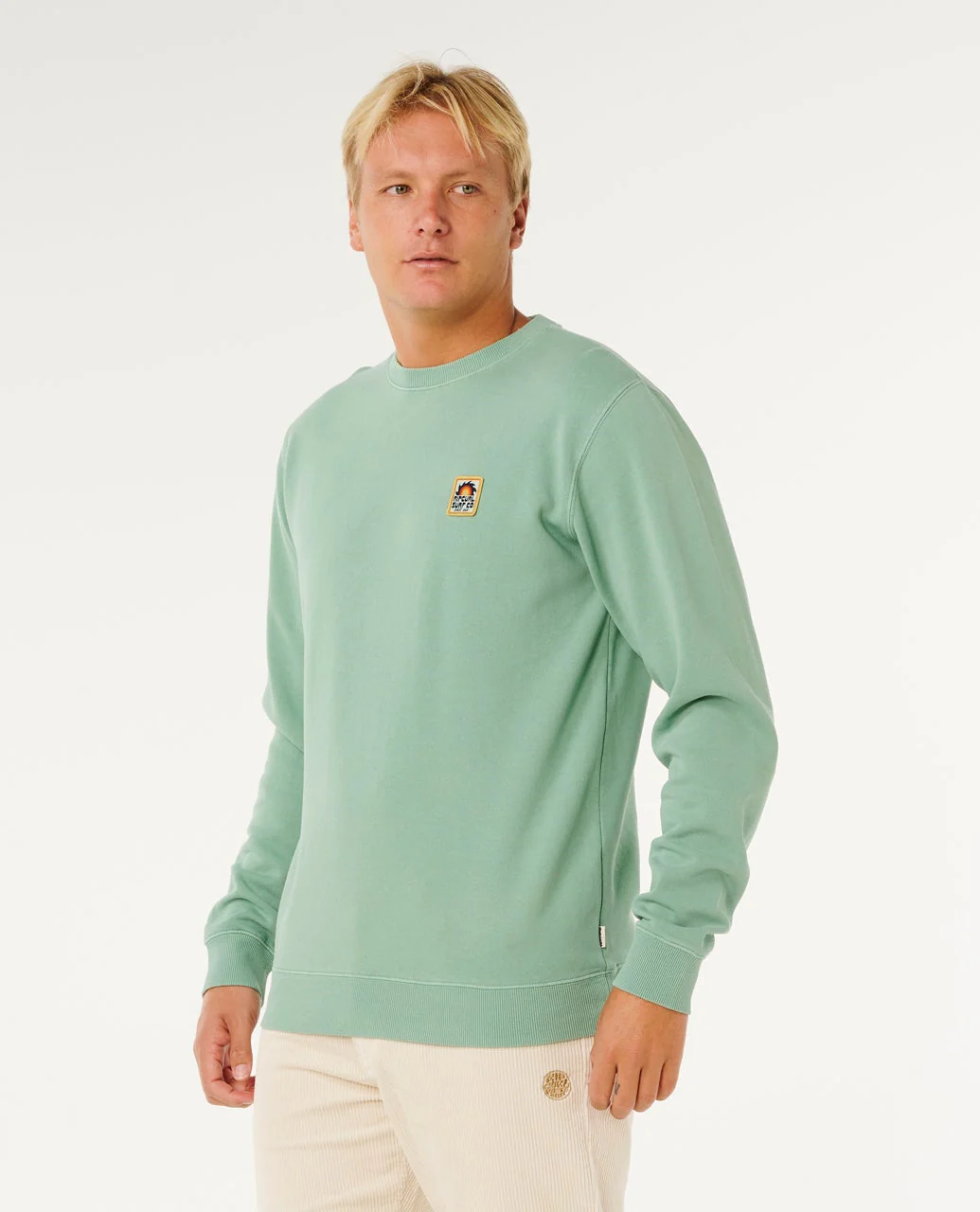 Pacific Rinse Patch Crew Fleece - Image 2