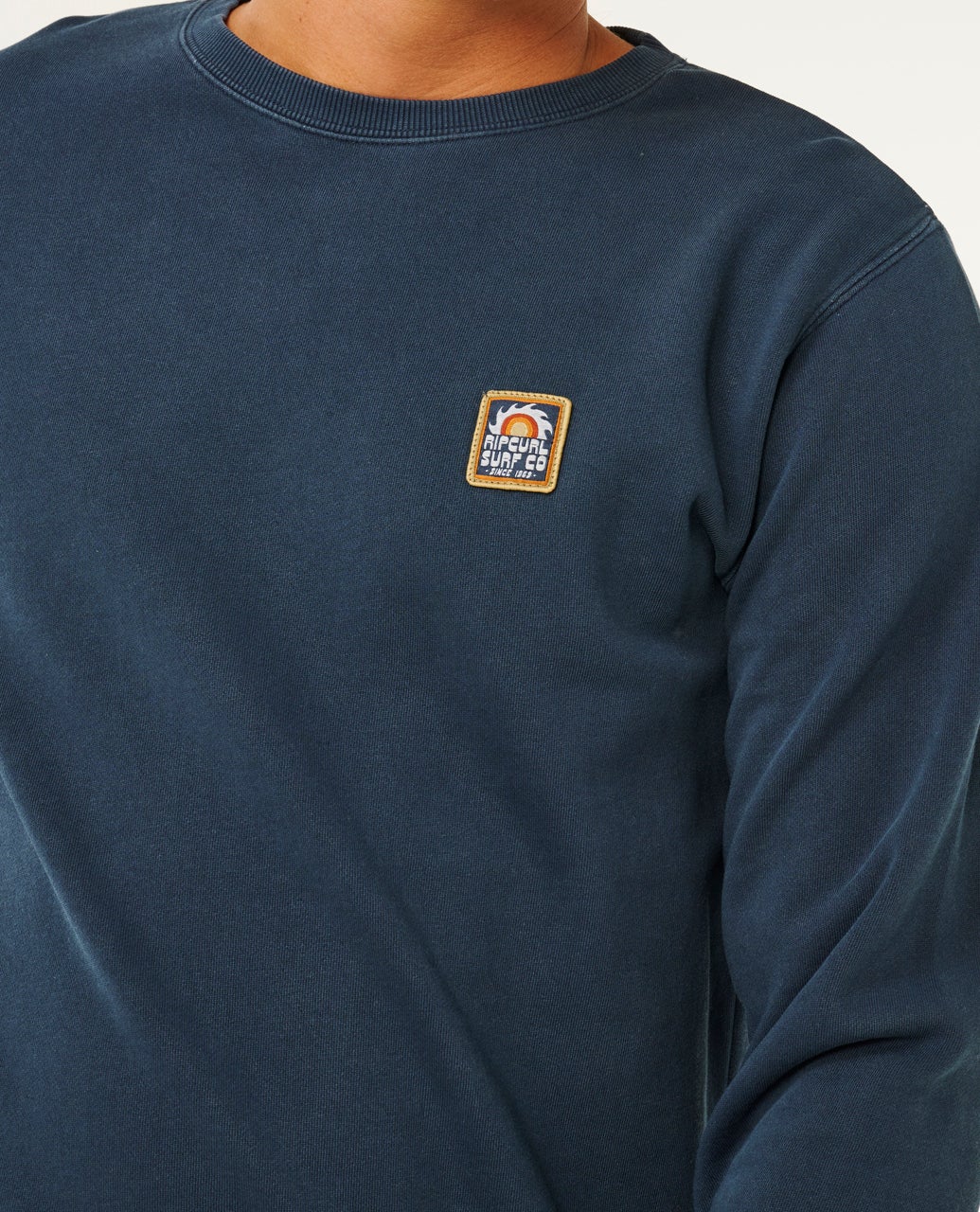 Pacific Rinse Patch Crew Fleece - Image 5