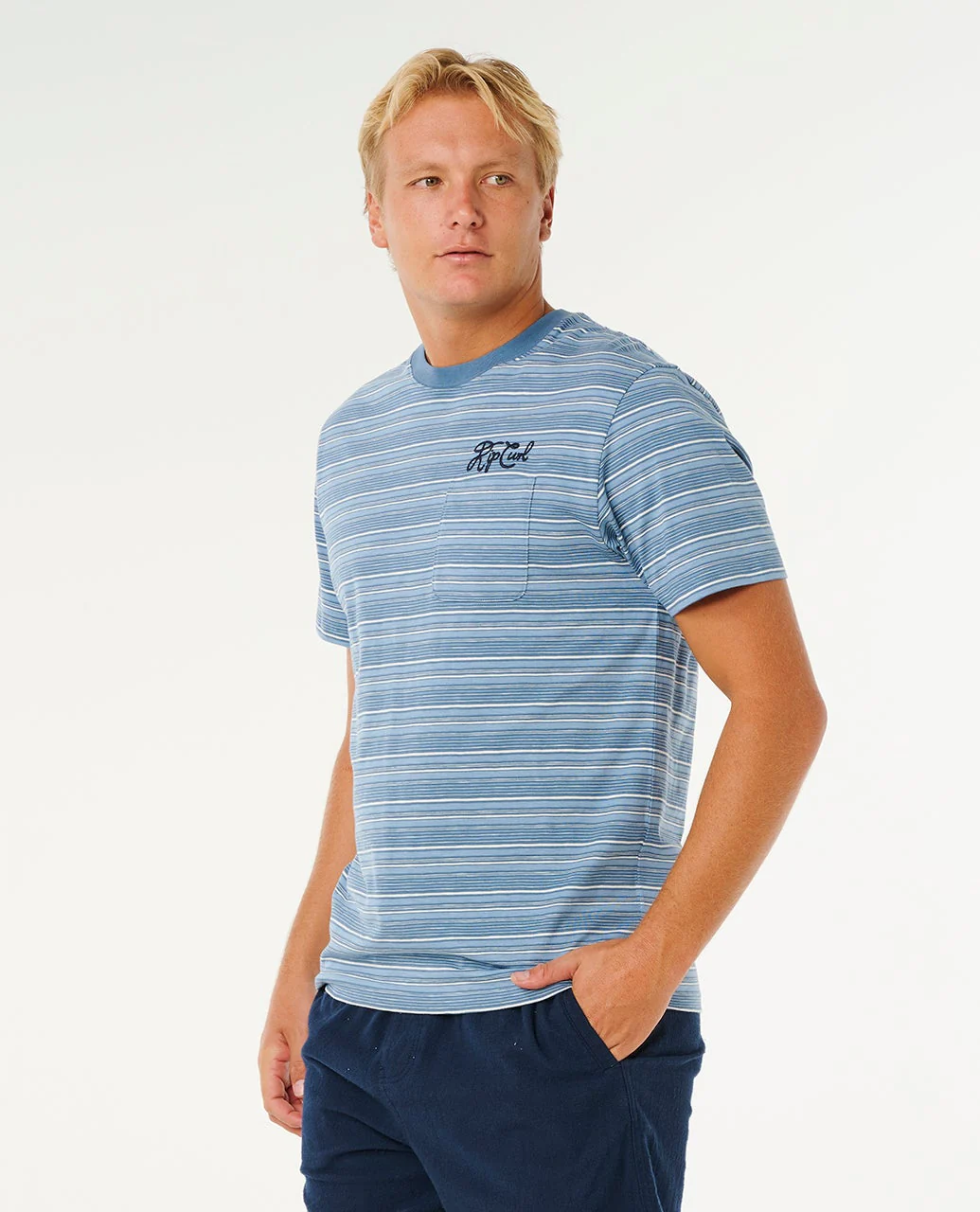 Pacific Rinse Stripe Tee - Image 2