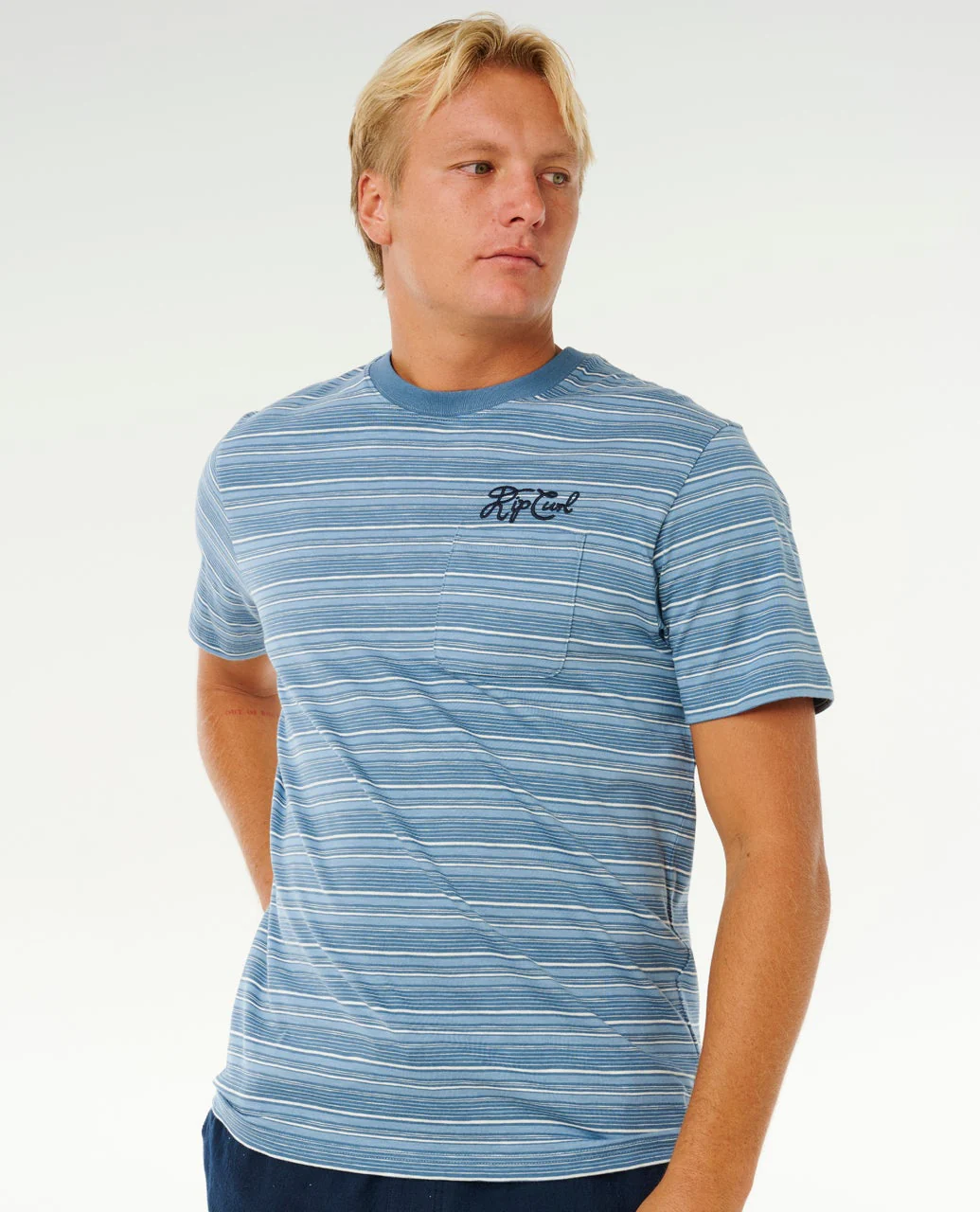 Pacific Rinse Stripe Tee - Image 6