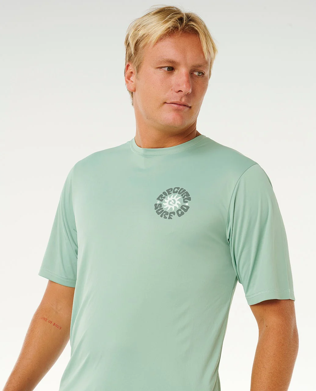 Pacific Rinse Surflite UPF Short Sleeve Rash Vest - Image 10