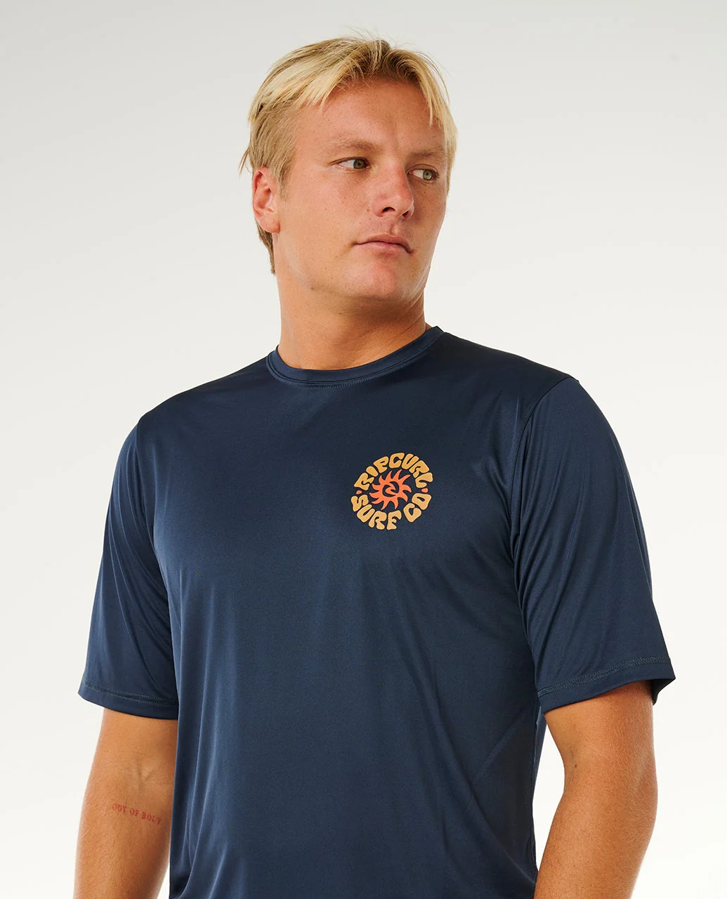 Pacific Rinse Surflite UPF Short Sleeve Rash Vest - Image 6