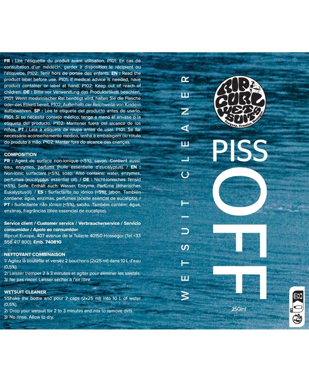 Piss Off 250 mL Detergent - Image 2