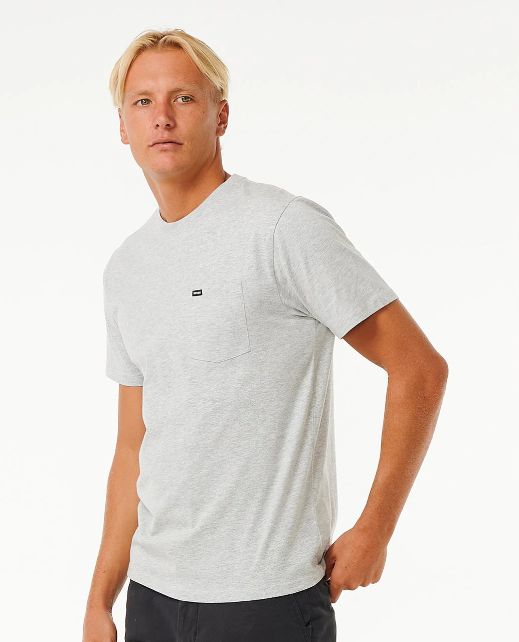 Plain Pocket Tee - Image 3