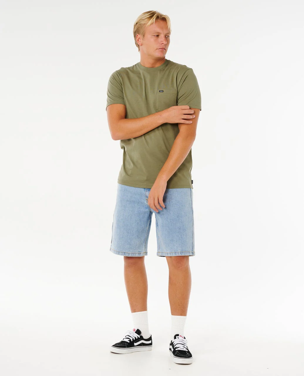 Plain Pocket Tee - Image 5