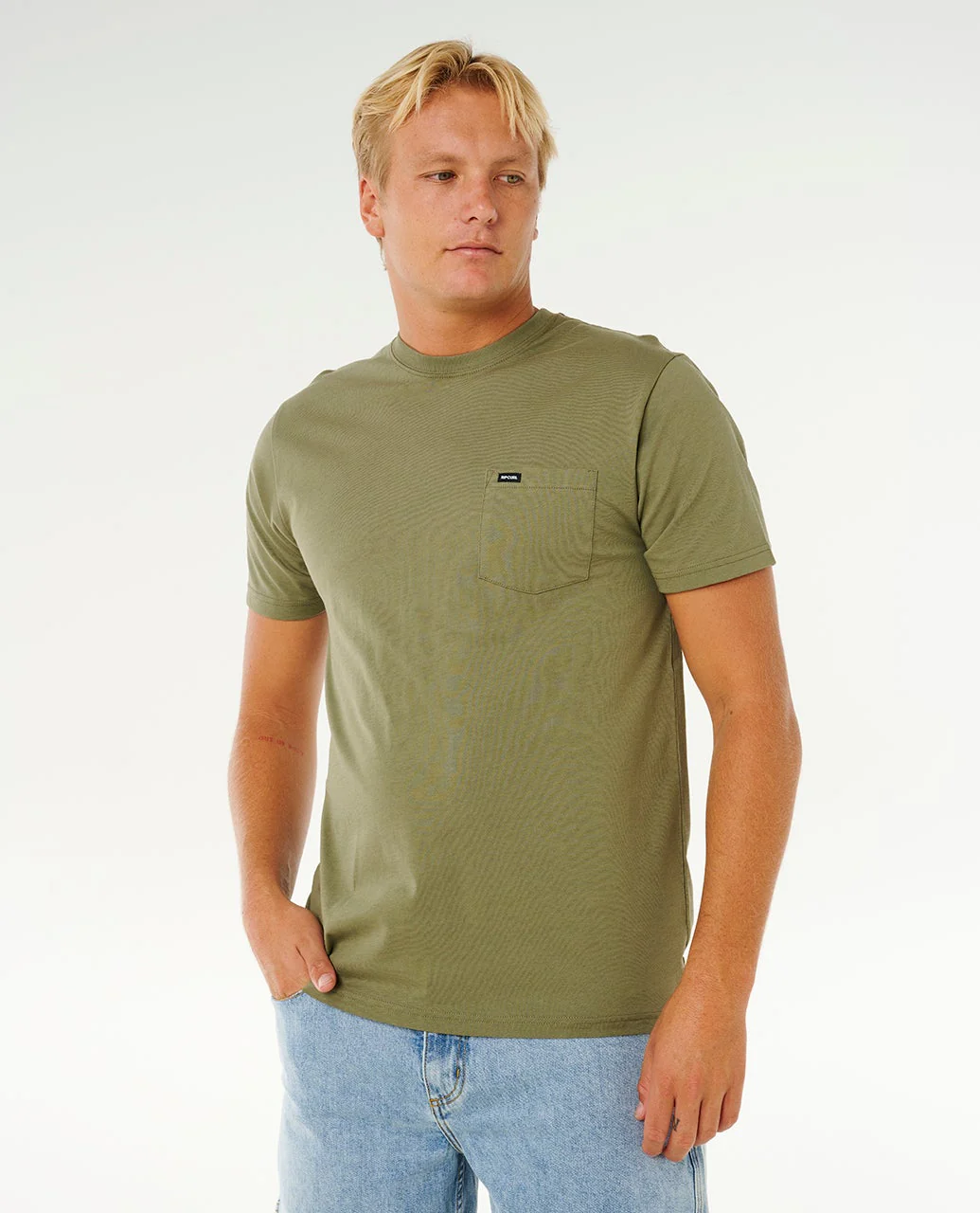 Plain Pocket Tee - Image 9
