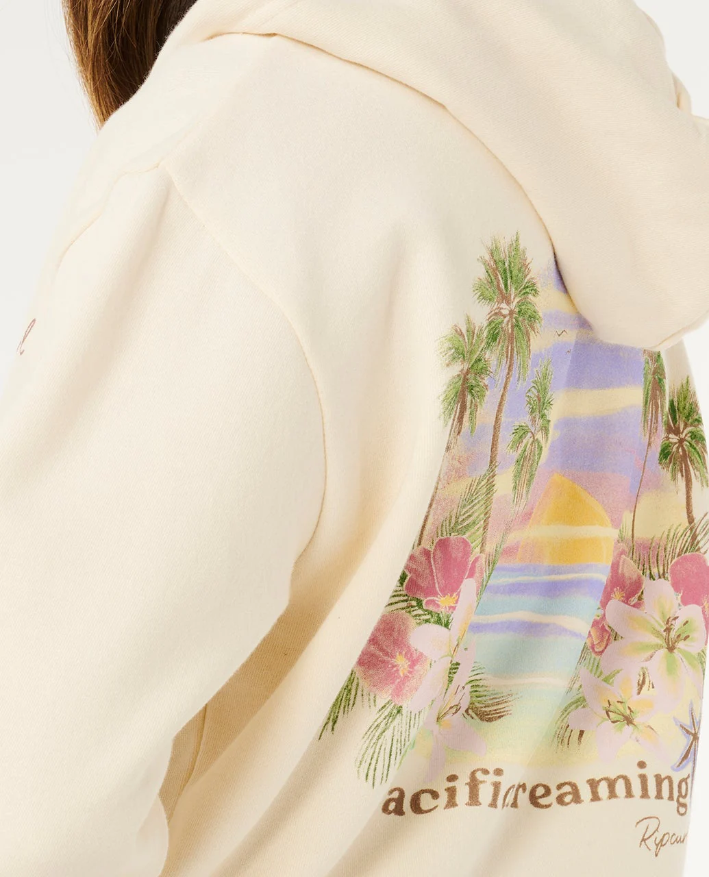 Poolside Zip Thru Relaxed Hood Fleece - Image 5