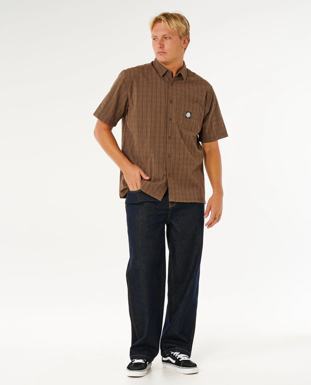 Premium Surf Check Short Sleeve Shirt - Image 4